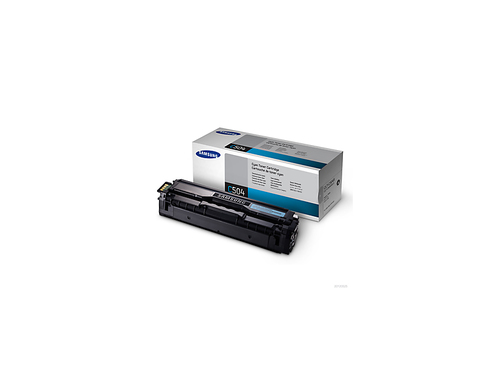 Samsung CLT-C504S - Tonerpatrone - 1 x Cyan - 1800 Seiten - fr CLP-415N, 415NW, CLX 4195FN, 4195FW, 4195N (CLT-C504S/ELS) 