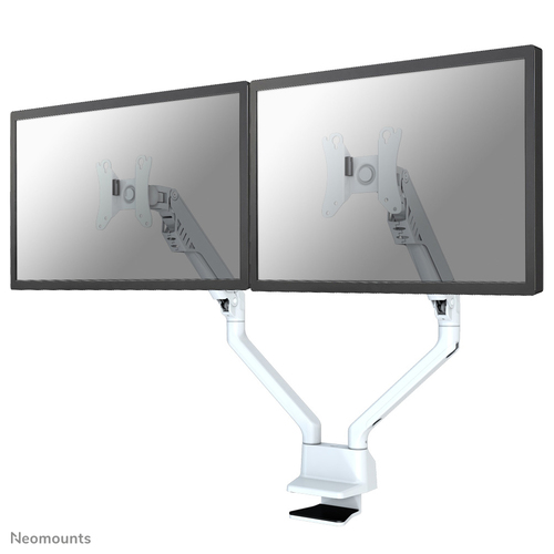 Neomounts by Newstar FPMA-D750D - Befestigungskit - fr 2 LCD-Displays (full-motion) - wei - Bildschirmgre: 25.4-81.3 cm (10 Zoll-32 Zoll) - Klemmmontage, Tlle, Tischmontage 