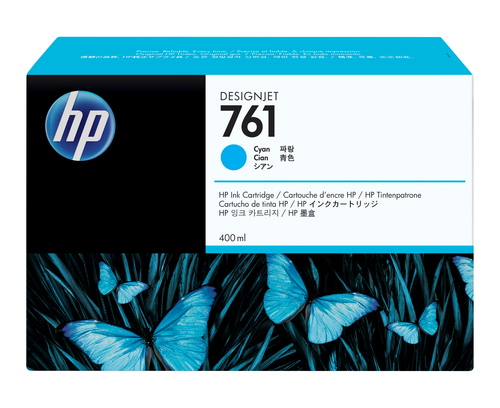 Hewlett-Packard HP 761 - Druckerpatrone Cyan (CM994A) 