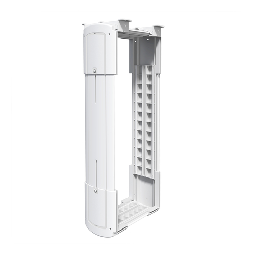 Dataflex Katame CPU Holder Large - Halterung fr Systemeinheit - wei, RAL 9010 (35.200) 