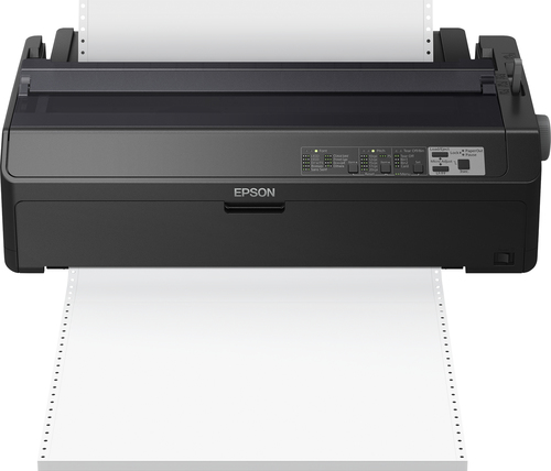 Epson LQ 2090II - Drucker - monochrom - Punktmatrix - Rolle (21,6 cm), 406,4 mm (Breite), 420 x 364 mm - 360 x 180 dpi - 24 Pin - bis zu 584 Zeichen/Sek. - parallel, USB 2.0 