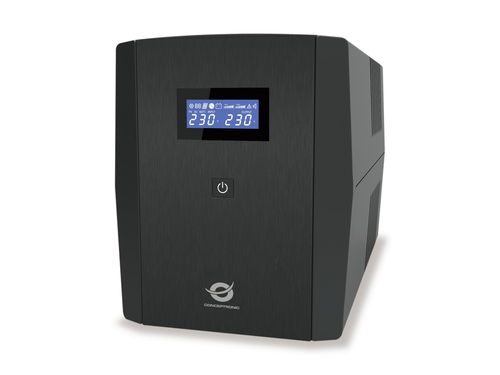 CONCEPTRONIC ZEUS UPS 2200VA 1320W  IEC+Schuko Socket 