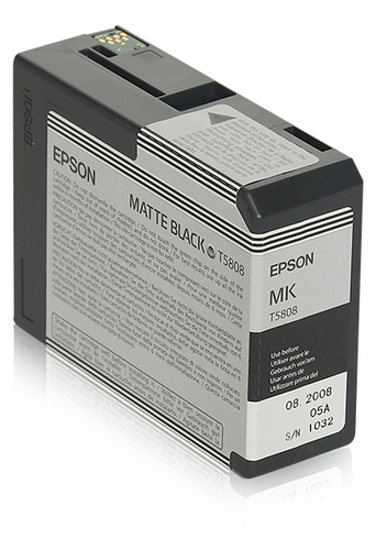 Epson T5808 - Druckerpatrone - 1 x mattschwarz (C13T580800) 