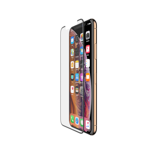 Belkin TemperedCurve - Bildschirmschutz - durchsichtig - fr Apple iPhone XS Max (F8W915ZZBLK) 