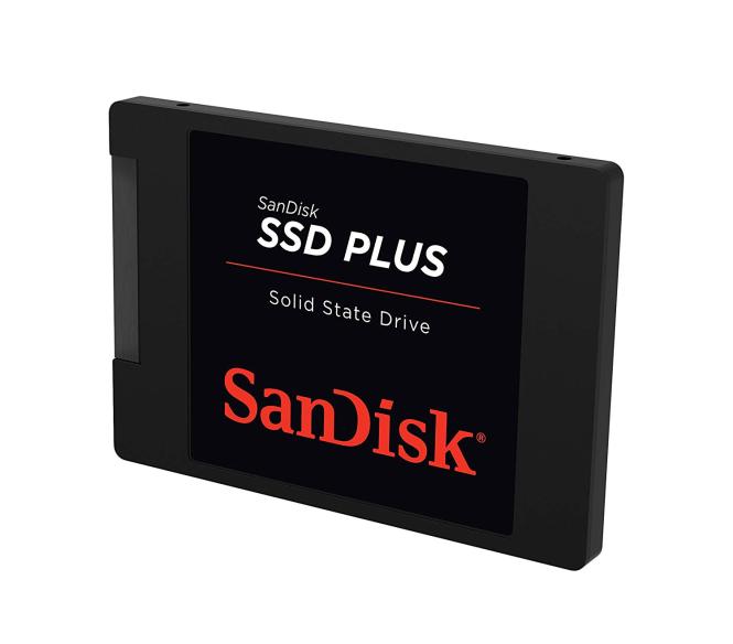 SanDisk SSD PLUS - SSD - 2 TB - intern - 2.5 Zoll (6.4 cm) - SATA 6Gb/s 
