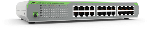 ALLIED 24-port 10/100TX unmanaged switch with internal PSU EU Power Cord 