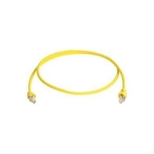 Telegrtner MP8 FS 100 - Patch-Kabel - RJ-45 (M) bis RJ-45 (M) - 25 m - Foiled Unshielded Twisted Pair (F/UTP) - CAT 5e - Gelb, RAL 1021 