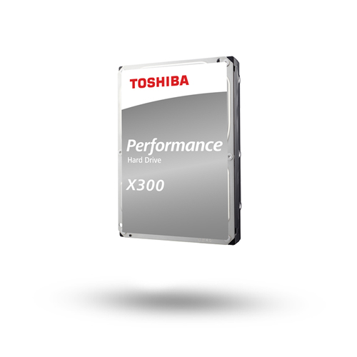 Toshiba X300 Performance - Festplatte - 12TB - intern - 3.5 Zoll (8,9 cm) - SATA 6Gb/s - 7200 U/min - Puffer: 256MB (HDWR21CUZSVA) 