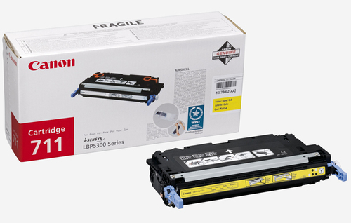 CANON 711 Toner gelb Standardkapazitt 6.000 Seiten 1er-Pack 