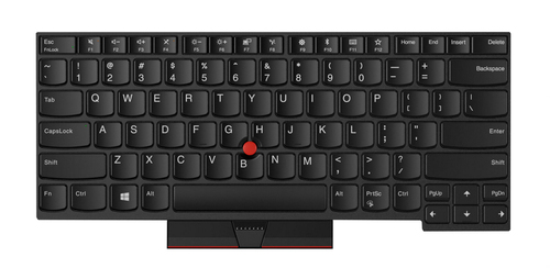 Lenovo Darfon - Ersatztastatur Notebook - mit Trackpoint - hinterleuchtet - QWERTY - USA - FRU - fr ThinkPad T480 20L5, 20L6 (01HX499) 