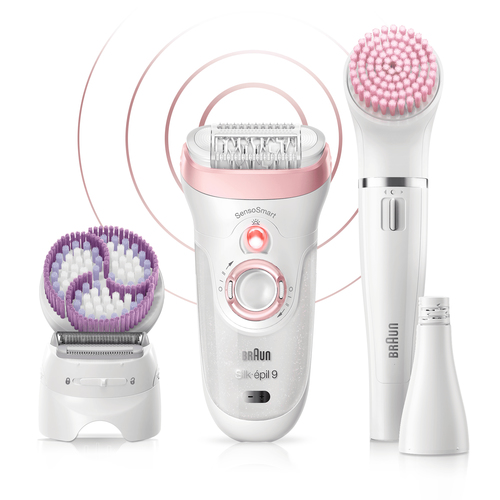 Silk-épil 9-975 SensoSmart Beauty Set 9, Epiliergert 