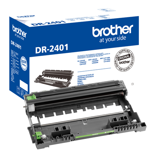 Brother DR-2401 - Trommel-Kit - fr Brother DCP-L2512, L2532, L2552, HL-L2312, L2352, L2372, MFC-L2712, L2732, L2752 