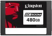 Kingston Data Center DC500M - SSD - verschlsselt - 480 GB - intern - 2.5 Zoll (6.4 cm) - SATA 6Gb/s - AES - Self-Encrypting Drive (SED) (SEDC500M/480G) 