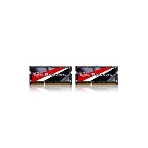 G.Skill Ripjaws F3-1600C9D-8GRSL - DDR3L - 8 GB: 2 x 4 GB - SO DIMM 204-PIN - 1600 MHz / PC3-12800 - CL9 - 1.35 V - ungepuffert - non-ECC 
