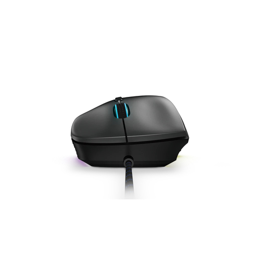Lenovo Legion M500 RGB Gaming Mouse - Maus - ergonomisch - Fr Rechtshnder - optisch - 7 Tasten - kabelgebunden - USB - Schwarz, Iron Gray - fr IdeaCentre 3 22, 3 24, 5 14ARE05, IdeaPad 3 14IGL05, Legion T5 26 (GY50T26467) 
