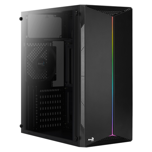 AeroCool Split - Midi Tower - ATX - ohne Netzteil (ATX) - Schwarz - USB/Audio (ACCM-PV18012.11) 