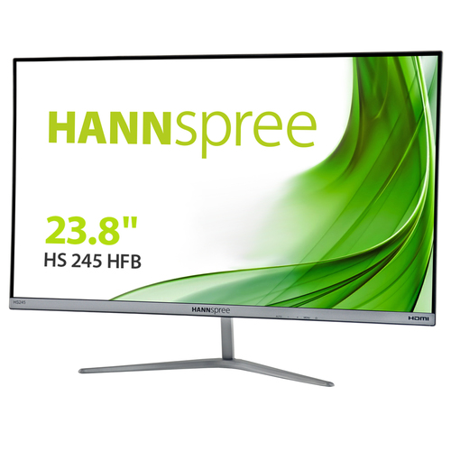 Hannspree 60.4cm (23.8 Zoll) HS245HFB 16:9 VGA+HDMI IPS titan gr (HS245HFB) 