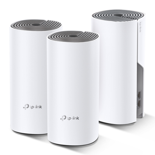TP-Link Deco E4 AC1200 (3er-Pack) Whole-Home Mesh Wi-Fi System 
