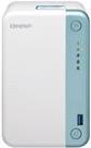 QNAP TS-251D - NAS-Server - 2 Schchte - SATA 6Gb/s - RAID 0, 1, JBOD - RAM 2 GB - Gigabit Ethernet - iSCSI 