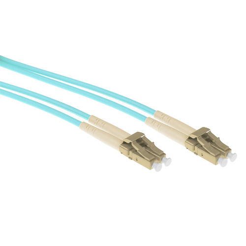 ACT 40 meter multimode 50/125 OM3 duplex armored fiber patch cable with LC connectors LC/LC 50/125 OM3 DX ARM 40M (RL3440) 