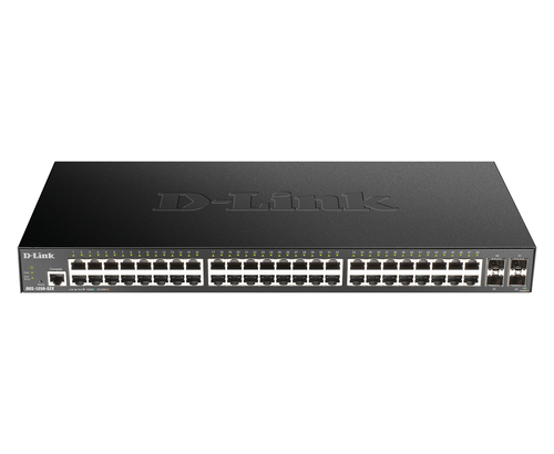 Switch 280mm D-Link DGS-1250-52X         4*SFP+/48*GE retail 