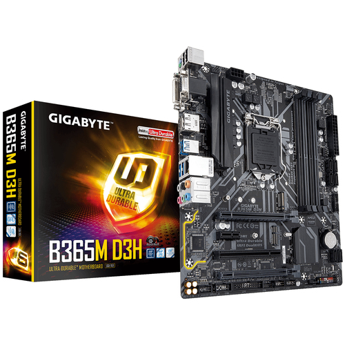 MB Gigabyte B365M D3H           (B365,S1151,mATX,DDR4) 