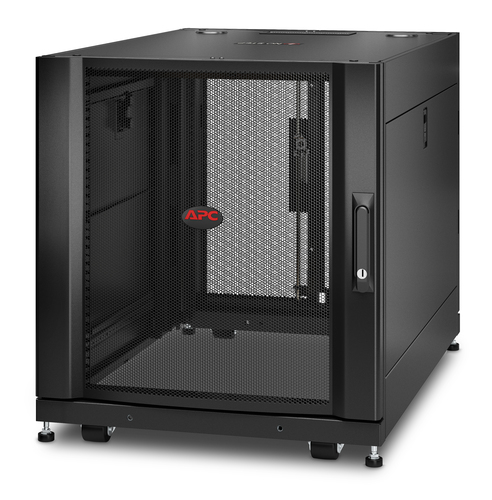 APC Schneider APC NetShelter SX - Schrank - Netzwerkschrank - Schwarz - 12U - 48.3 cm (19 Zoll) - fr P/N: SURT48RMXLBP (AR3003) 