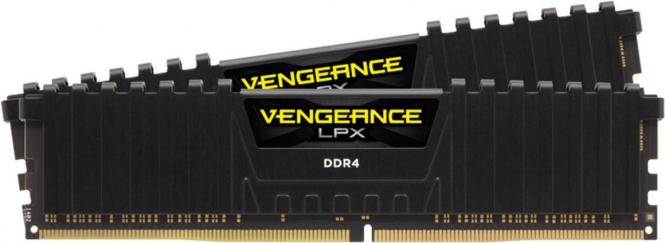 CORSAIR Vengeance LPX - DDR4 - 64 GB: 2 x 32 GB - DIMM 288-PIN - 3200 MHz / PC4-25600 - CL16 - 1.35 V - ungepuffert - non-ECC - Schwarz 