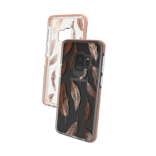 ZAGG Victoria Feathers Handy-Schutzhlle 14,7 cm (5.8 Zoll ) Cover Braun - Transparent (31483) 