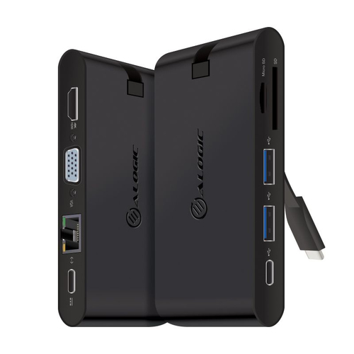 Alogic DockingStation USB-C Travel Pro mit Power Delivery sc 