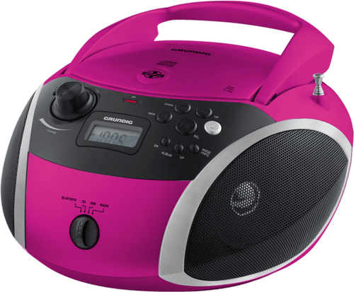 Grundig GRB 3000 BT pink / silber 