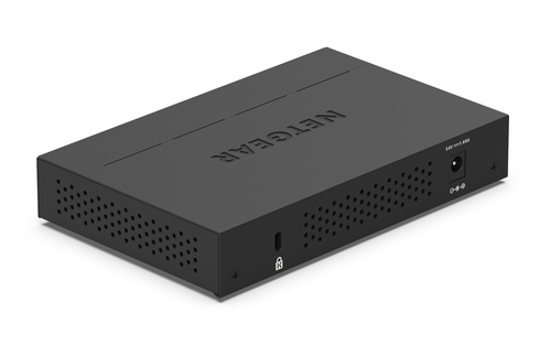 NETGEAR 5PT POE GIGE UNMANAGED SWITCH 83W Wallmount Metal Black 