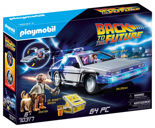 70317 Back to the Future DeLorean, Konstruktionsspielzeug 