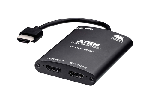 ATEN VS82H - Video-Verteiler - 2 x HDMI - Desktop 