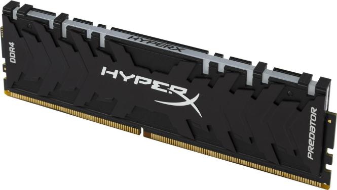 HyperX Predator RGB - DDR4 - 16GB: 2 x 8GB - DIMM 288-PIN - 3000 MHz / PC4-24000 - CL15 - non-ECC - Schwarz (HX430C15PB3AK2/16) 