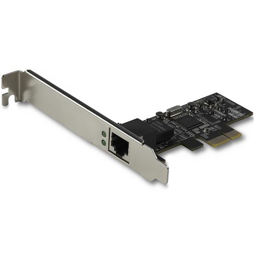 StarTech.com ST2GPEX PCI Express Netzwerkkarte (1 Port, 2.5Gbps 2.5GBASE-T, PCIe LAN Adapter Karte) - Netzwerkadapter - PCIe x4 Low-Profile - 10M/100M/1G/2,5 Gigabit Ethernet x 1 