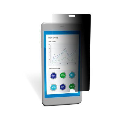 3M Blickschutzfolie - Blickschutzfolie fr Mobiltelefon (Hochformat) fr Handy - 6.5 Zoll - Schwarz - fr Apple iPhone 11 Pro Max, XS Max (7100218152) 