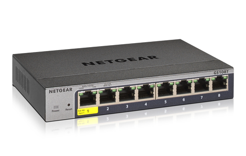 Switch NETGEAR  8x GE GS108T-300PES POE 