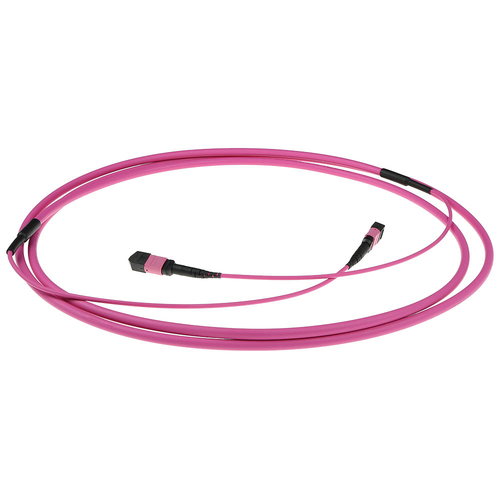 ACT 100 meter Multimode 50/125 OM4(OM3) polarity B fiber trunk cable with MTP/MPO female connectors 100M MTP(F) 50/125 OM4 PB TR (DC5030) 