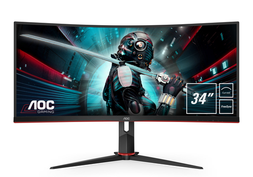 AOC CU34G2/BK Curved (EEK: C) 