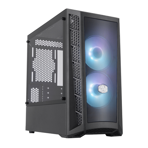 Cooler Master MasterBox B311LARGB Tempered Glass/Mesh 