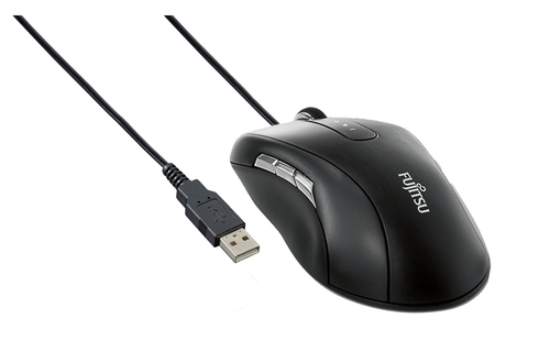 Fujitsu M960 Maus USB Typ-A Blue LED 2000 DPI rechts (S26381-K470-L100) 