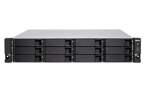 Qnap TS-1886XU-RP - NAS-Server - 18 Schchte - Rack - einbaufhig - SATA 6Gb/s - RAID 0, 1, 5, 6, 10, 50, JBOD, 60 - RAM 8 GB - Gigabit Ethernet / 10Gbps SFP+ - iSCSI - 2U (TS-1886XU-RP-D1622-8G) 