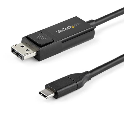 STARTECH.COM 2m USB-C auf DisplayPort-Kabel - 4K 60Hz - USB-C-Adapter - Thunderbolt 3-kompatibel - bidirektional 