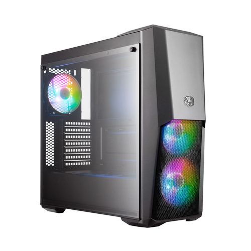Cooler Master MasterBox MB500 ARGB - Tower - ATX - ohne Netzteil (ATX) - Schwarz - USB/Audio 