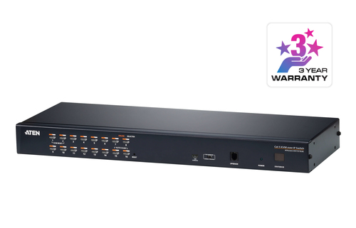ATEN ALTUSEN KH1516AI - KVM-Switch - PS/2, USB - 16 x KVM port(s) - an Rack montierbar (KH1516AI) 