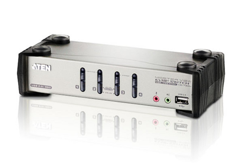 ATEN CS1734B - KVM-/Audio-/USB-Switch - USB - 4 Anschlsse (CS1734B) 