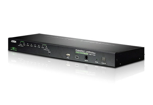 Aten CS1708i 8-fach KVM Switch over the Net mit Remote 