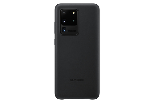 Samsung Leather Cover G988F fr Galaxy S20 Ultra schwarz 