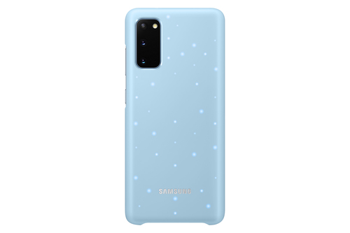 Samsung LED Cover EF-KG980 - Hintere Abdeckung fr Mobiltelefon - himmelblau - fr Galaxy S20, S20 5G 